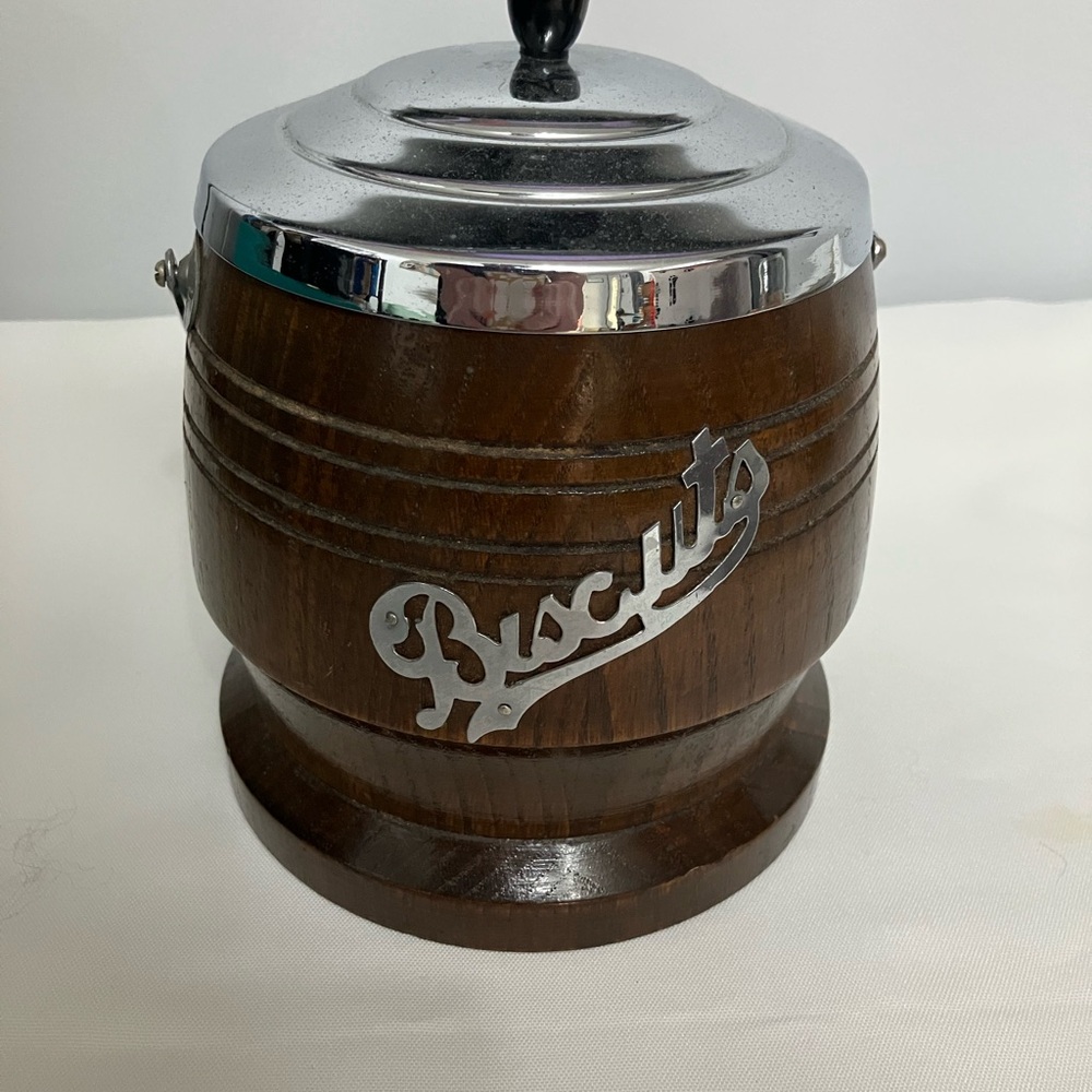 Vintage Biscuit Barrel